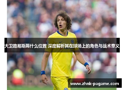 大卫路易斯踢什么位置 深度解析其在球场上的角色与战术意义 大卫路易斯踢什么位置 深度解析其在球场上的角色与战术意义